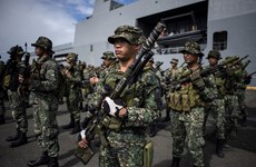 Philippine army clash with Abu Sayyaf