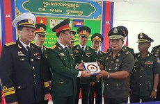 Young Vietnamese army officers join exchange in Cambodia 