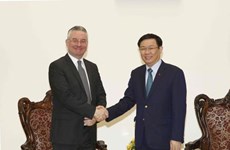 Vice Chair of EP’s Int’l Trade Committee welcomed in Hanoi
