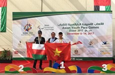 Vietnamese para athletes win golds at Asian Games