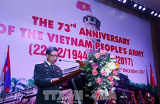 Founding anniversary of Vietnamese army observed in Laos