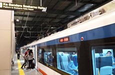 Indonesia launches train to Soekarno-Hatta airport