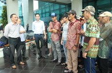Indonesia repatriates Vietnamese fishermen ahead of lunar New Year 