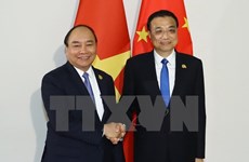 PM meets Chinese counterpart in Phnom Penh 