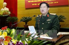 Vietnam high-level military delegation visits Laos