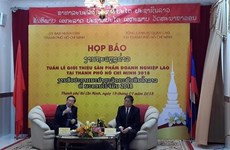 Lao firms to display products in HCM City for first time