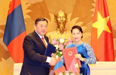 Mongolia’s Parliament Chairman wraps up Vietnam visit
