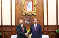 President lauds Egyptian ambassador’s contribution to bilateral ties
