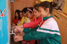 Samsung Electronics builds standard toilets for Bac Giang schools