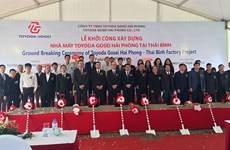  Japanese group builds auto parts factory in Thai Binh