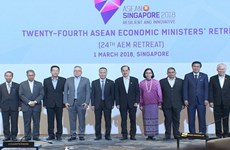 ASEAN economic ministers meet in Singapore