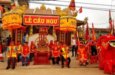 Quang Binh: Cau Ngu Festival of Canh Duong commune held