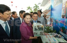 Top legislator visits National Press Festival 2018