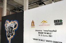 Exhibition features Thai contemporary arts through graffiti