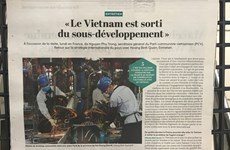 French newspaper highly values Vietnam’s economic achievements