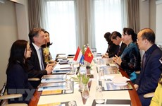 NA Chairwoman receives Rotterdam int’l port’s Director   