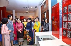 Spouses of GMS leaders learn about life of Vietnamese women in history