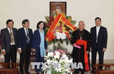 Easter greetings extended to Catholics in Hanoi