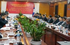 Vietnam, Laos talk ways to enhance cooperation in energy, mining