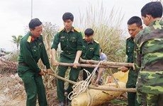 Quang Ninh, Hoa Binh tackle war-left bombs 