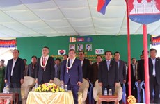 Cambodia inaugurates TV broadcasting station financed by Vietnam