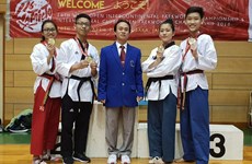 Taekwondo artists take more golds from int’l club champs