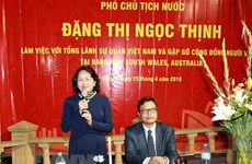 Vice President meets Vietnamese expats in Australia 