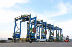 Doosan Vietnam exports first rubber-tyred cranes to India