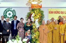 Buddhists in HCM City congratulated on Lord Buddha’s birthday