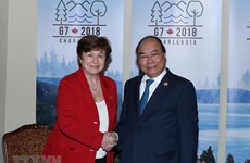 PM praises WB, IMF’s support for Vietnam’s development 