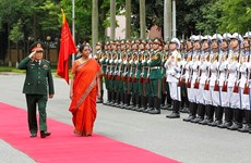 Vietnamese, Indian defence ministers hold talks 