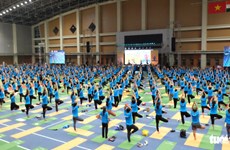 Fourth International Day of Yoga observed in Hanoi