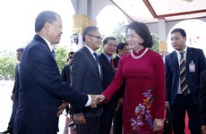 Vietnamese Vice President pays official visit to Laos