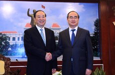 Ho Chi Minh City leader receives Chinese Party official 