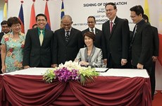ASEAN capitals sign declaration on sustainable environment 