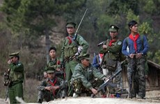 Myanmar armed groups vow to continue peace meetings with gov't