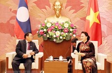 Vietnam’s top legislator hosts Lao NA Vice Chairman