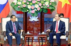 President commends Vietnam-Laos parliamentary cooperation