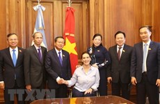 Vietnam promotes legislative cooperation with Argentina