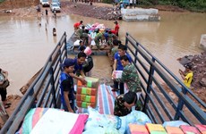  Vietnam sends 200,000 USD in aid to Laos after dam collapse  