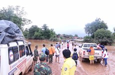 Lao dam collapse: more residents evacuated from flooded areas