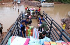 More aid from Vietnam reaches survivors of Lao dam collapse 
