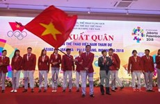 Ceremony sees off Vietnamese sport delegation to Asian Games 2018 