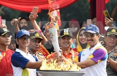 ASIAD 2018 torch reaches Jakarta ahead of opening ceremony