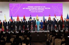 50th ASEAN Economic Ministers Meeting opens in Singapore