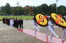 National leaders pay tribute to late President Ho Chi Minh on National Day 