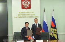 Vietnamese, Russian ministries strengthen security ties