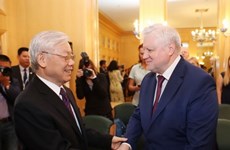 Party leader meets with Chairman of A Just Russia party