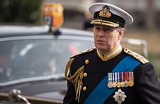 Party chief hosts UK Prince Andrew