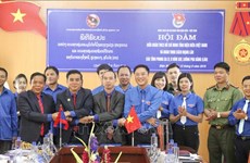 Dien Bien, northern Lao provinces enhance youth exchanges